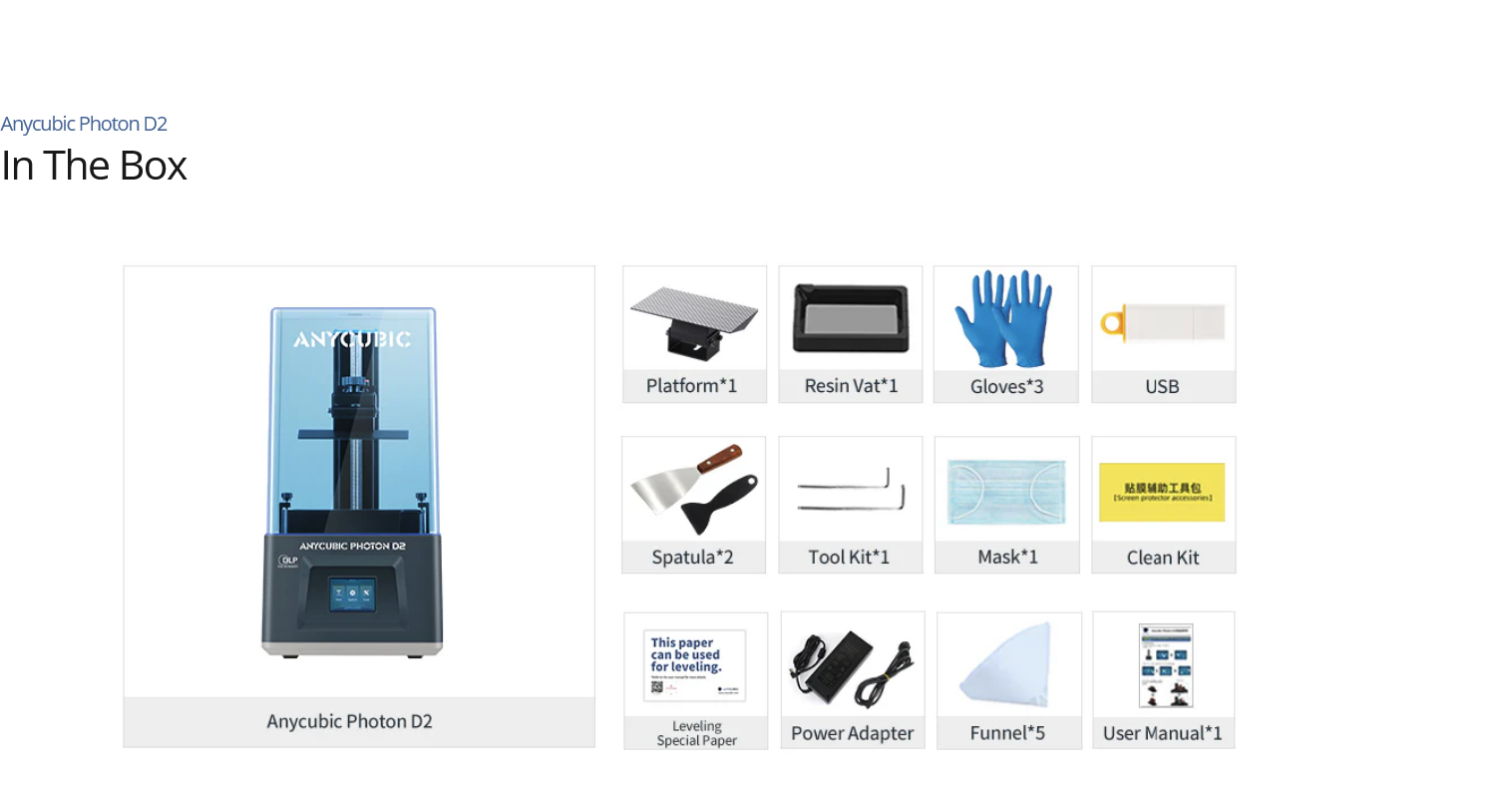 Anycubic Photon D2 3D Printer