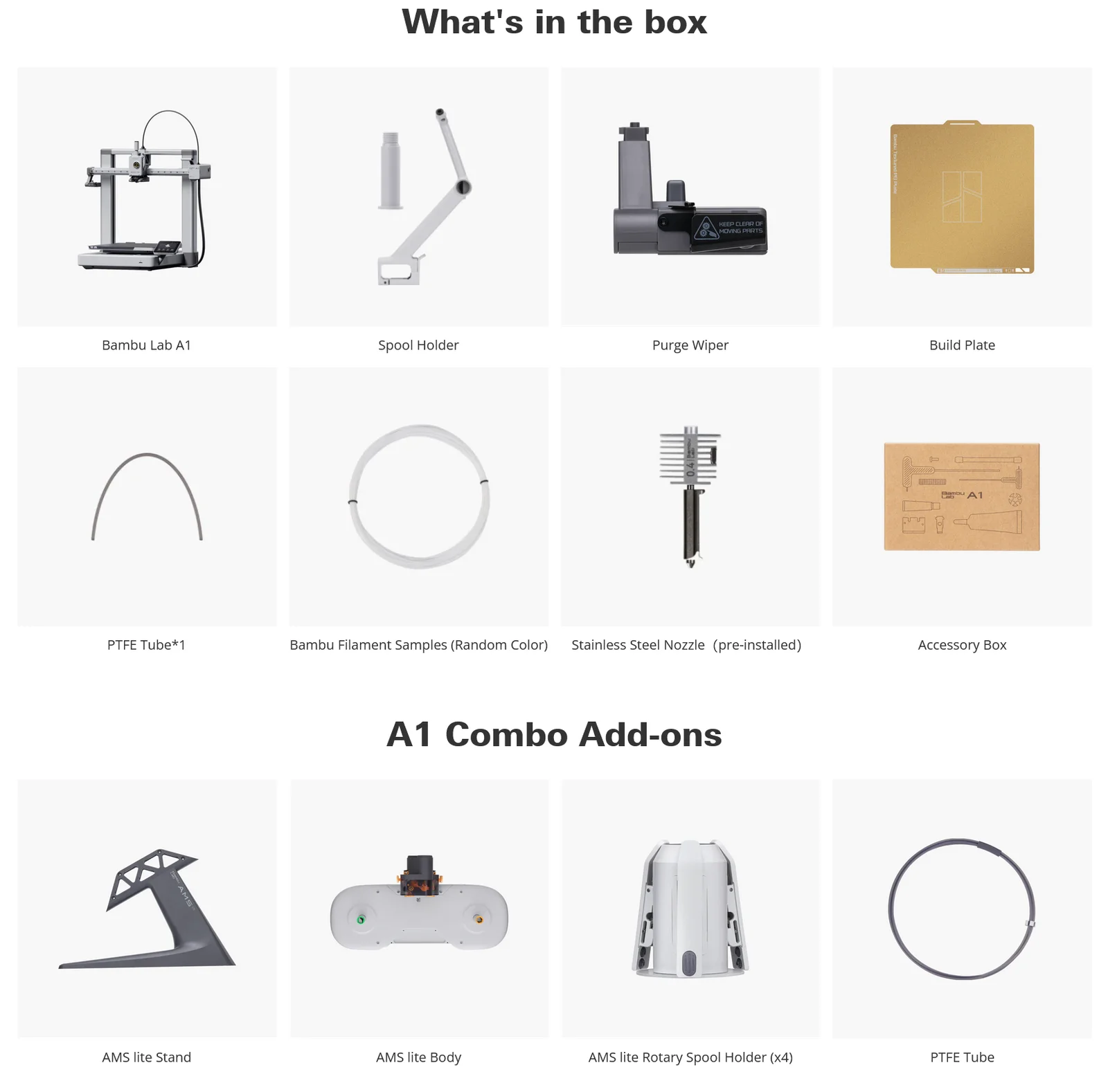 Bambu Lab A1 3D Printer with AMS included ( EU Version )