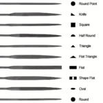 Dimond Needle File Kit 10pcs - Image 3