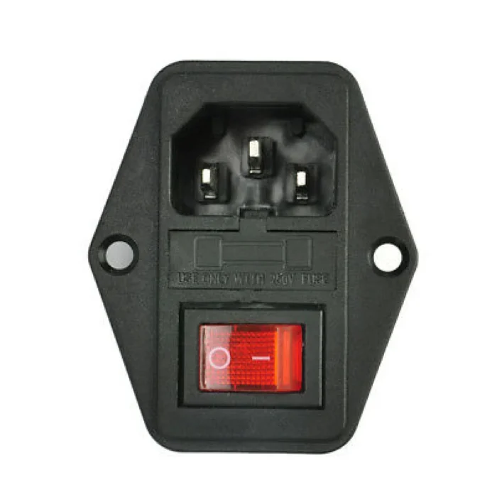 Power Switch with Fuse plug
