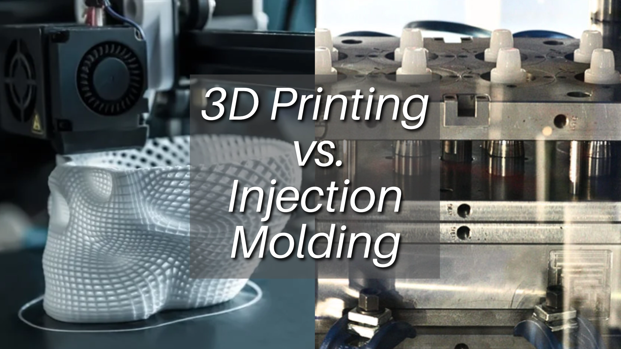 Exploring the Differences Between 3D Printing and Injection Molding