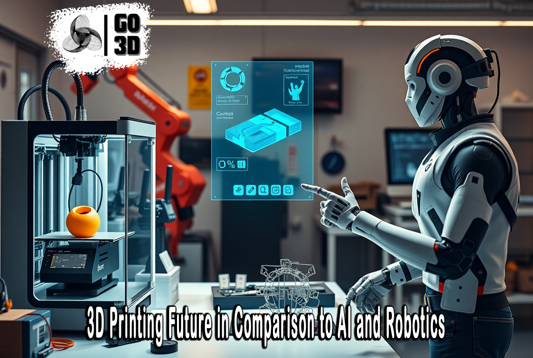 3D Printing Future in Comparison to AI and Robotics