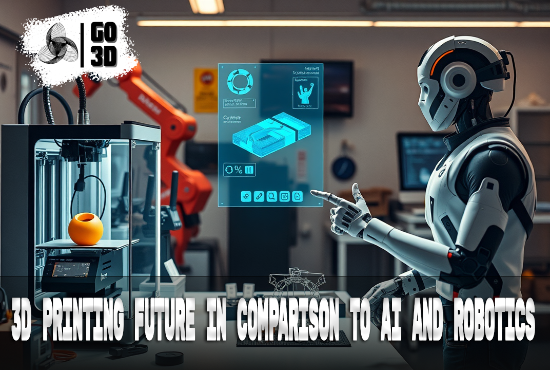  3D Printing Future in Comparison to AI and Robotics