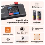 AlgoLaser DIY KIT MK2 10W Laser Engraving Cutting Machine