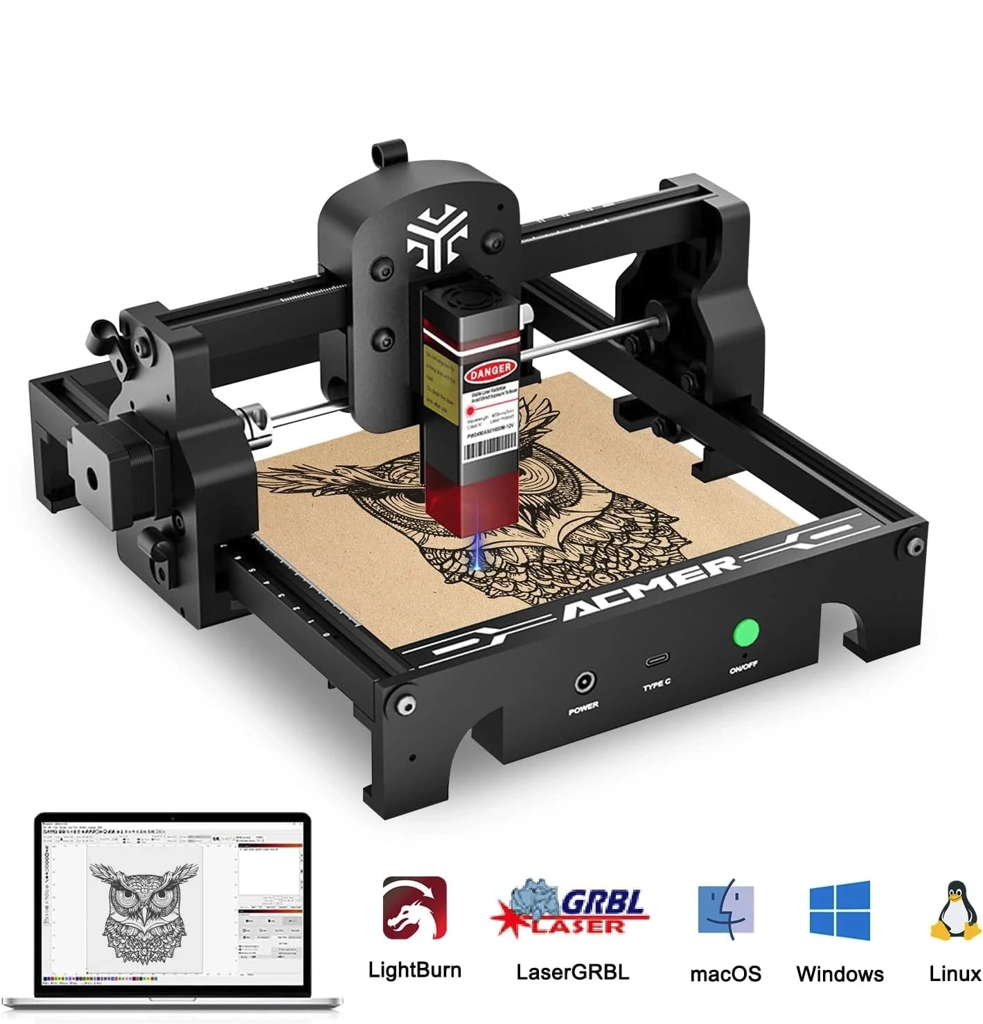 ACMER S1 Portable Laser Engraver Mini Machine 6 watt